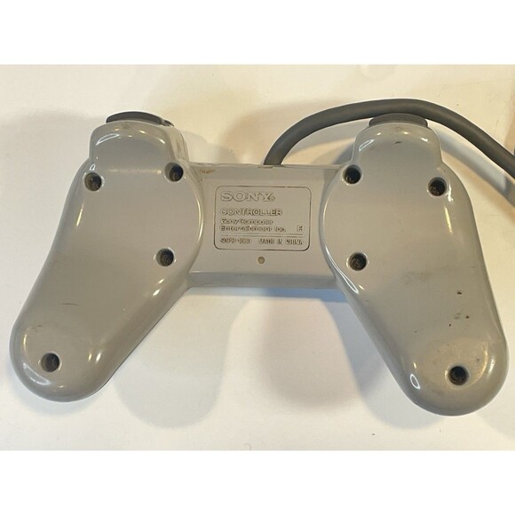 Sony PlayStation 1 Wired Controller SCPH-1080 Model Gray Tested - Picture 7 of 8